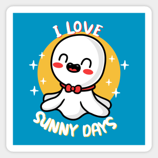 I love sunny days Sticker